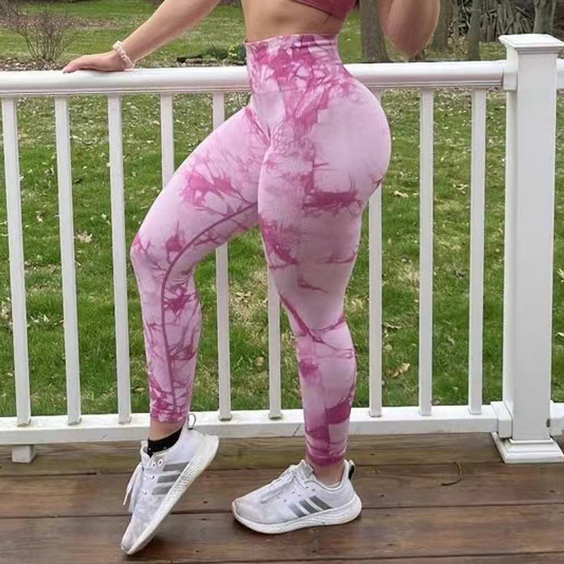 Tie Dye Push Up Leggings